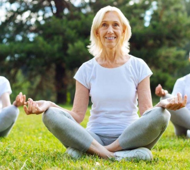 senior yoga